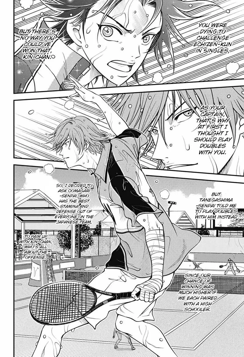 New Prince of Tennis Chapter 380 page 4