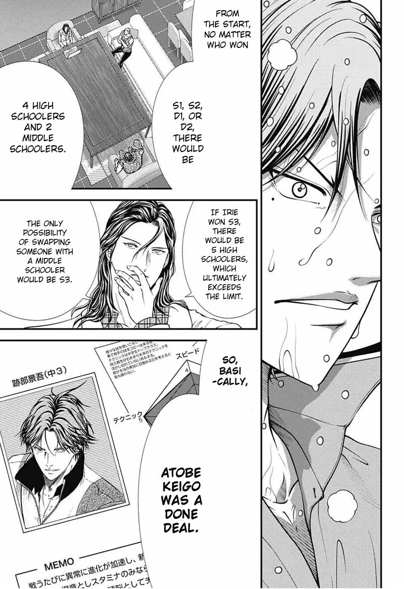 New Prince of Tennis Chapter 381 page 17