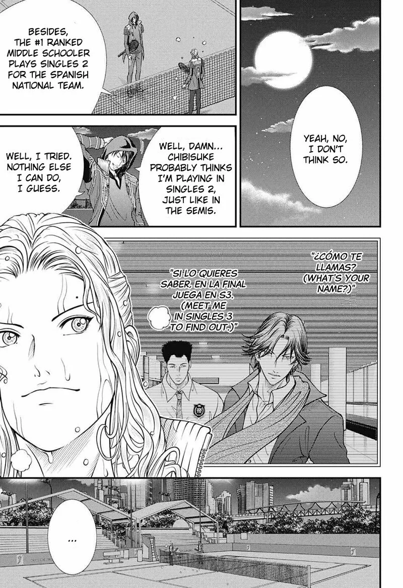 New Prince of Tennis Chapter 386 page 11