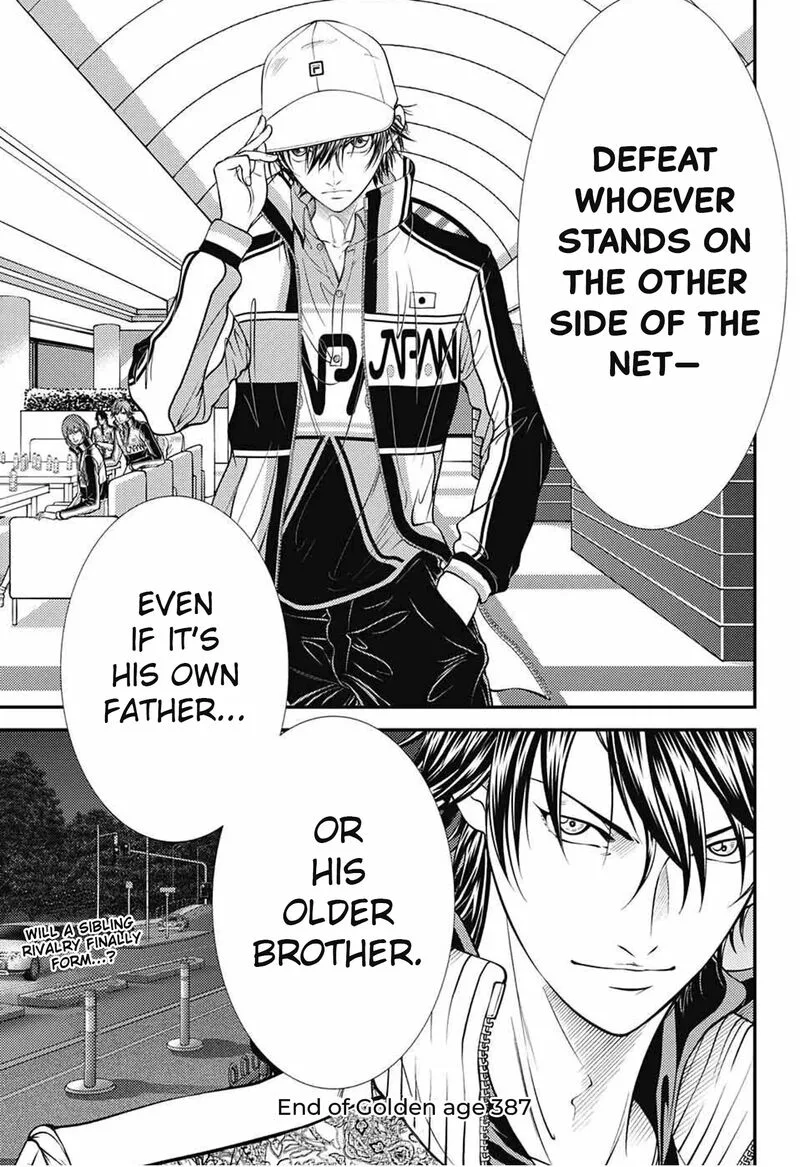 New Prince of Tennis Chapter 387 page 14