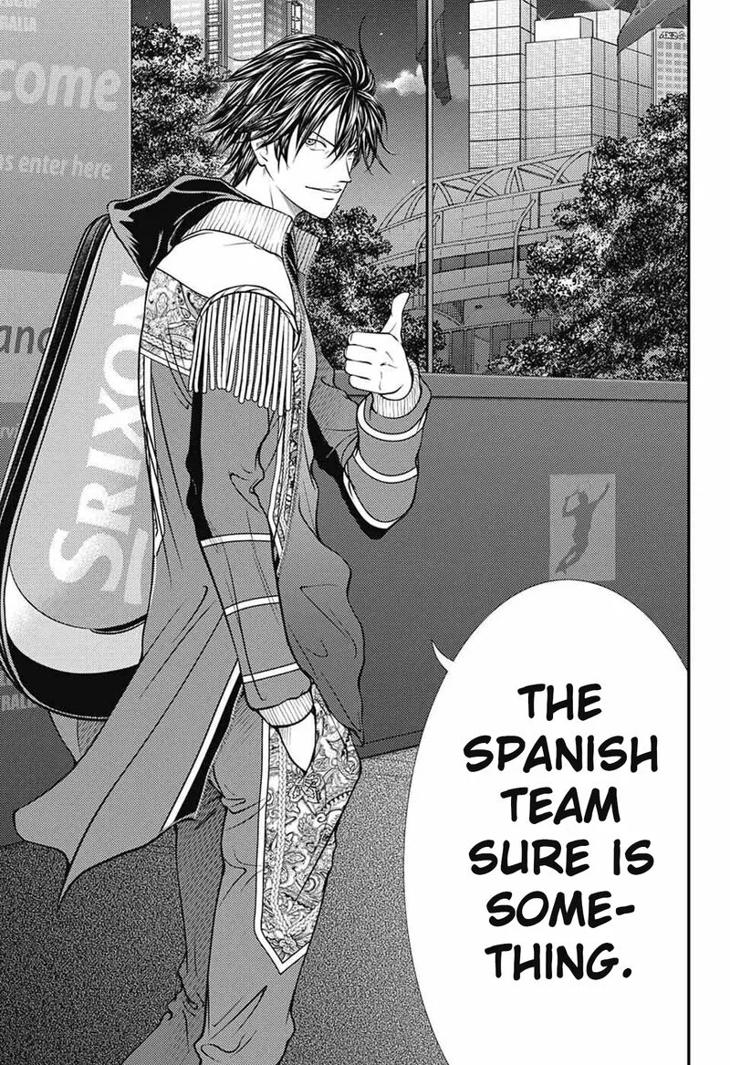 New Prince of Tennis Chapter 387 page 10