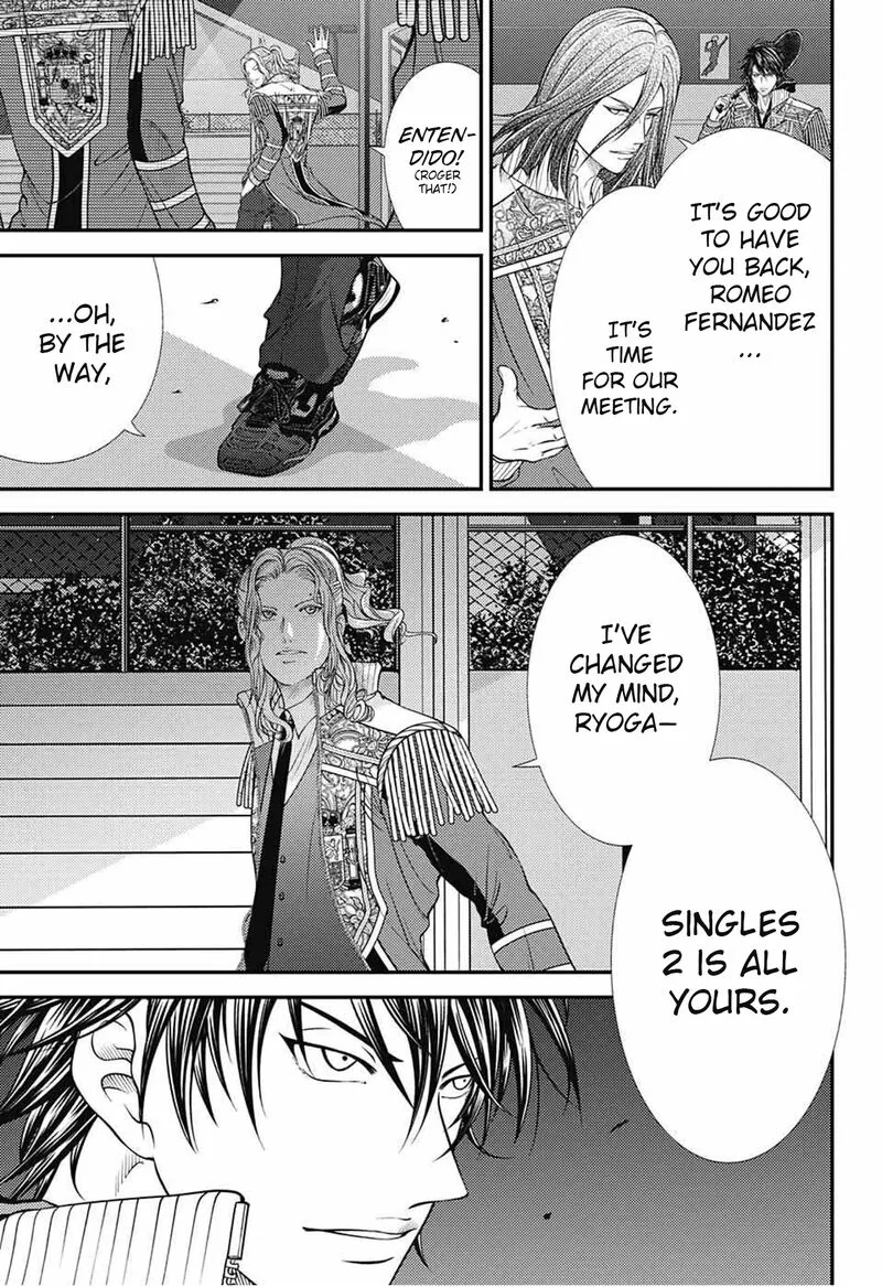 New Prince of Tennis Chapter 387 page 8