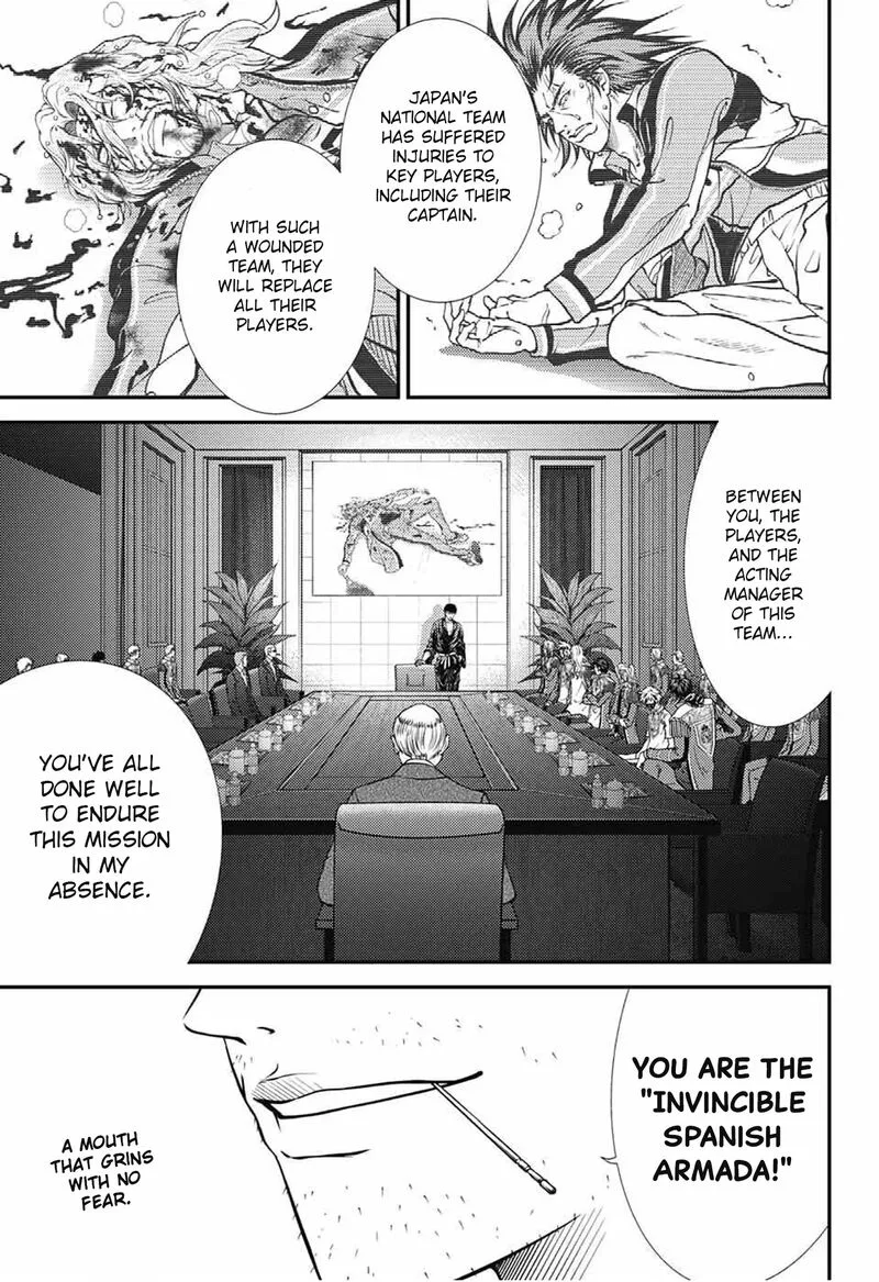 New Prince of Tennis Chapter 388 page 1