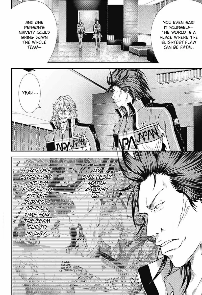 New Prince of Tennis Chapter 388 page 4