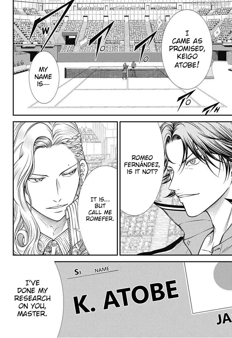 New Prince of Tennis Chapter 389 page 10