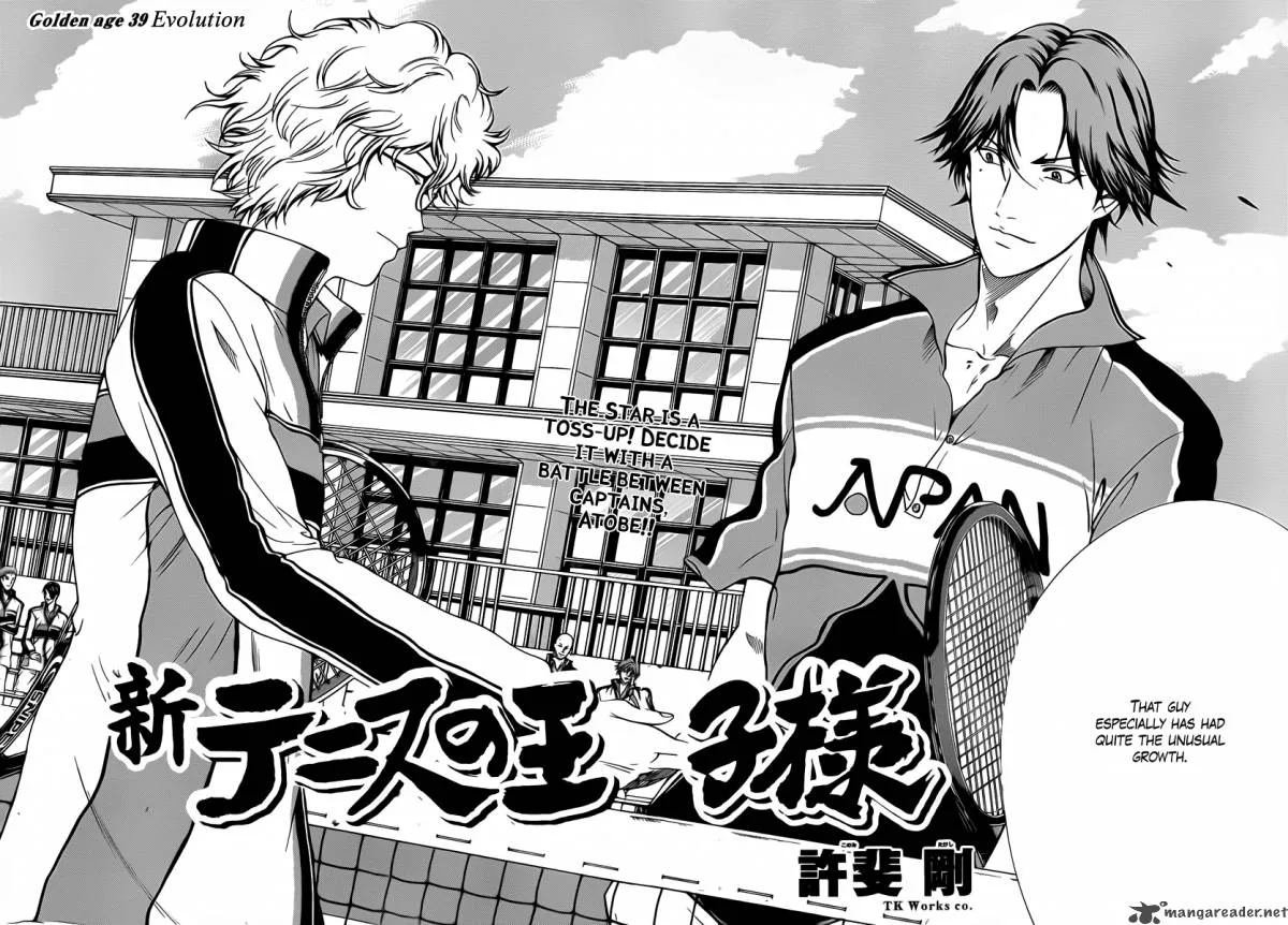 New Prince of Tennis Chapter 39 page 2