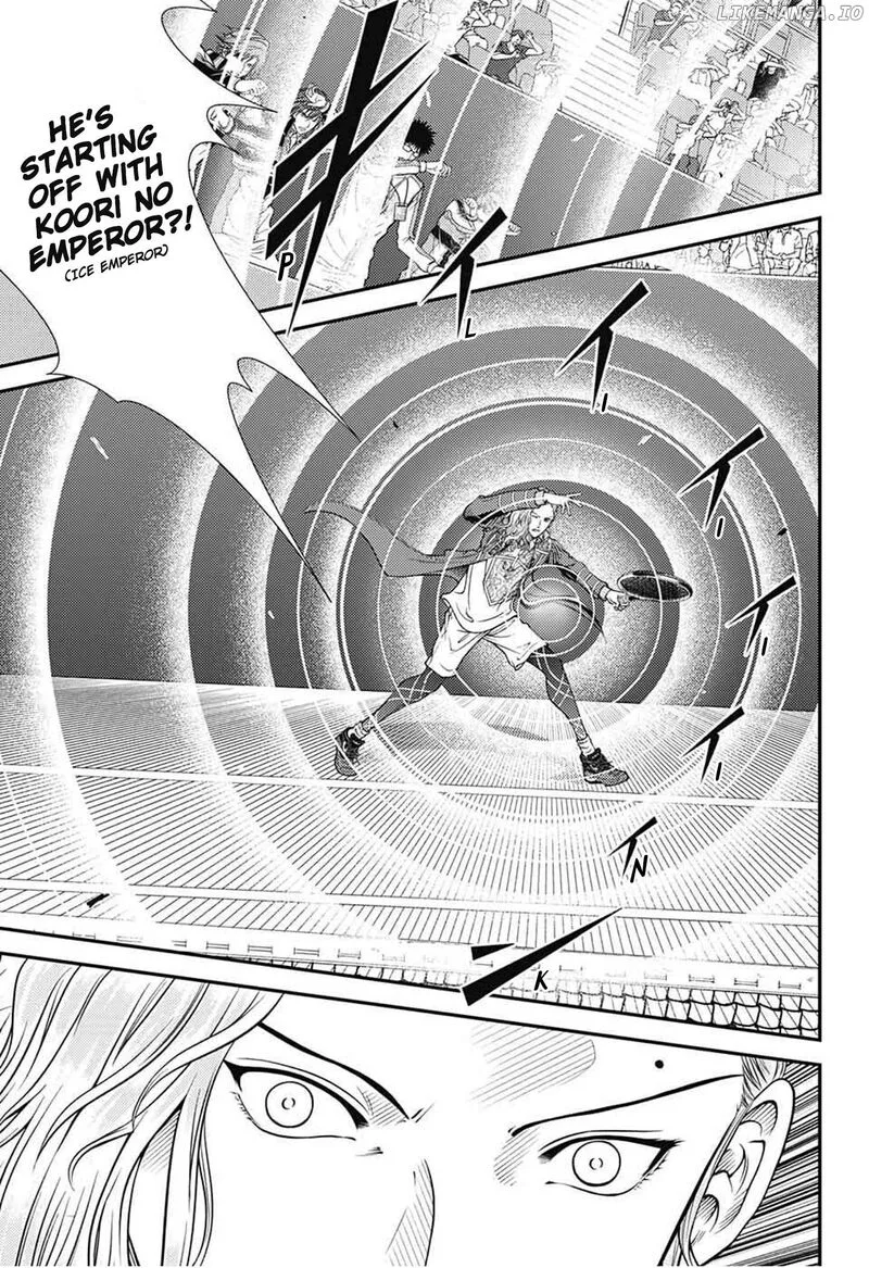 New Prince of Tennis Chapter 390 page 3
