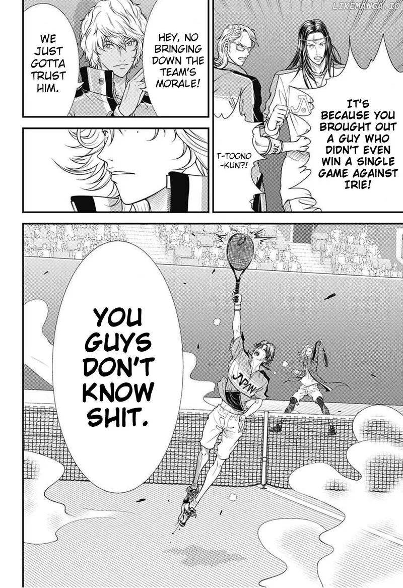 New Prince of Tennis Chapter 390 page 15