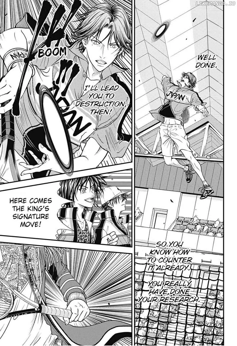 New Prince of Tennis Chapter 390 page 6