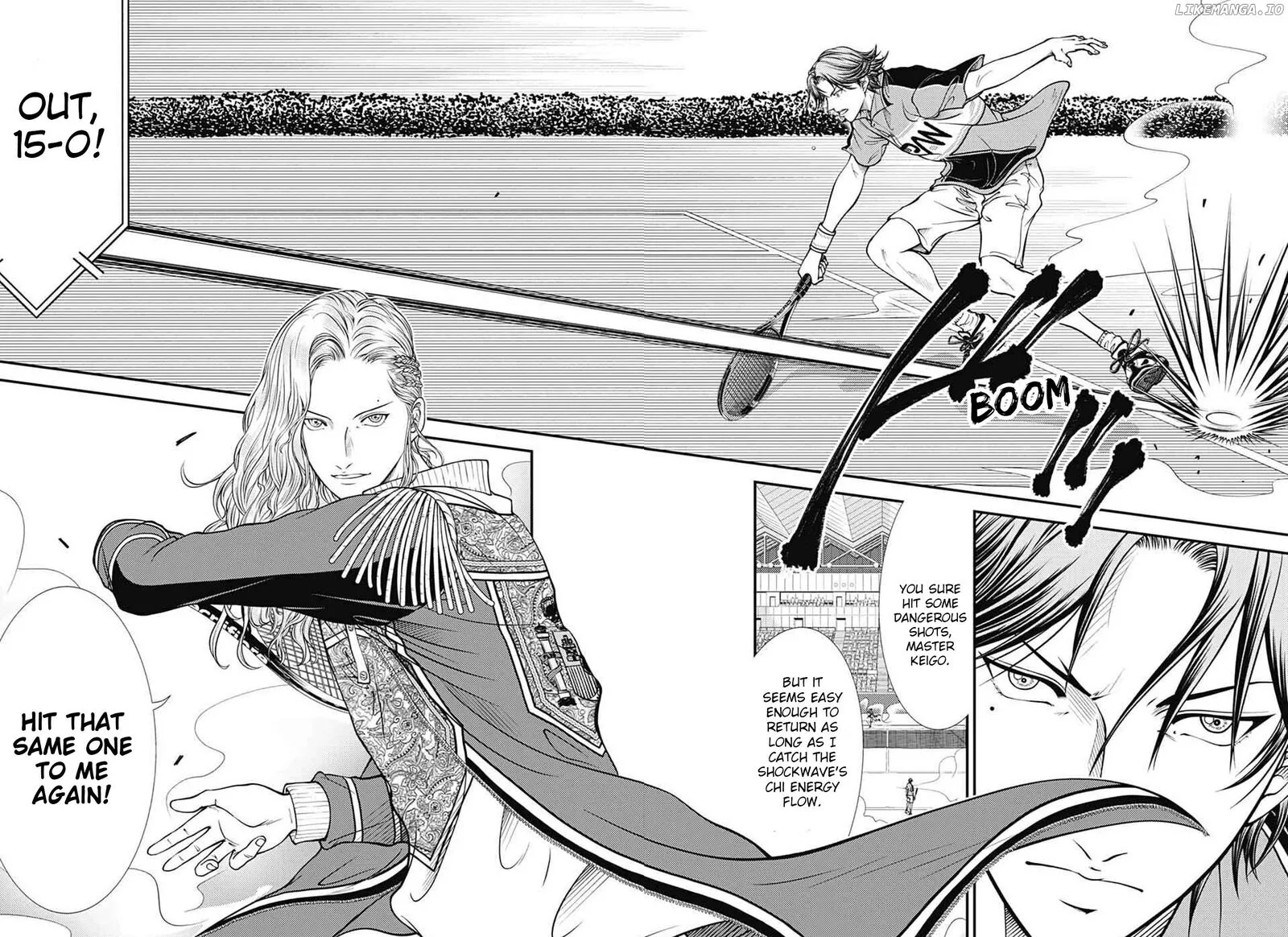 New Prince of Tennis Chapter 390 page 4