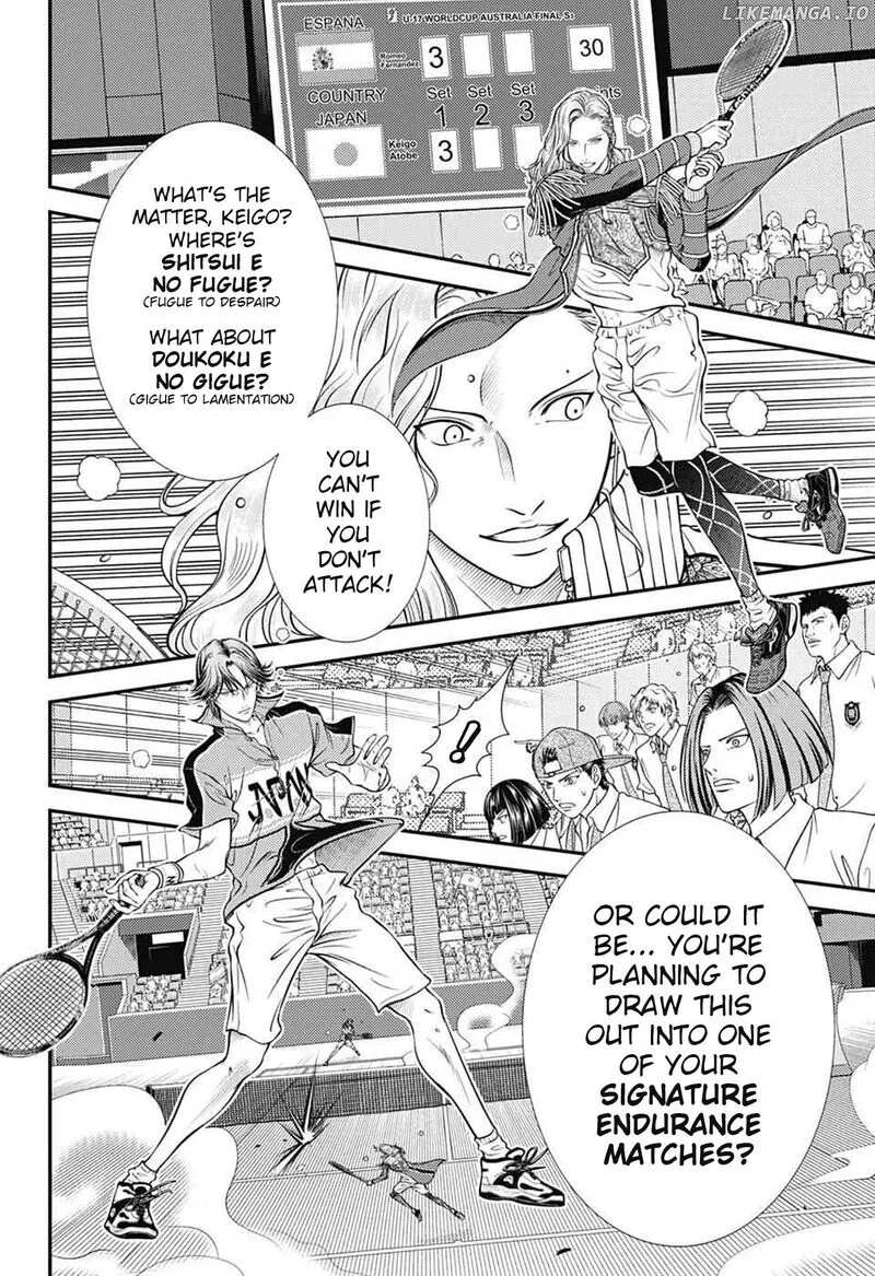 New Prince of Tennis Chapter 390 page 9