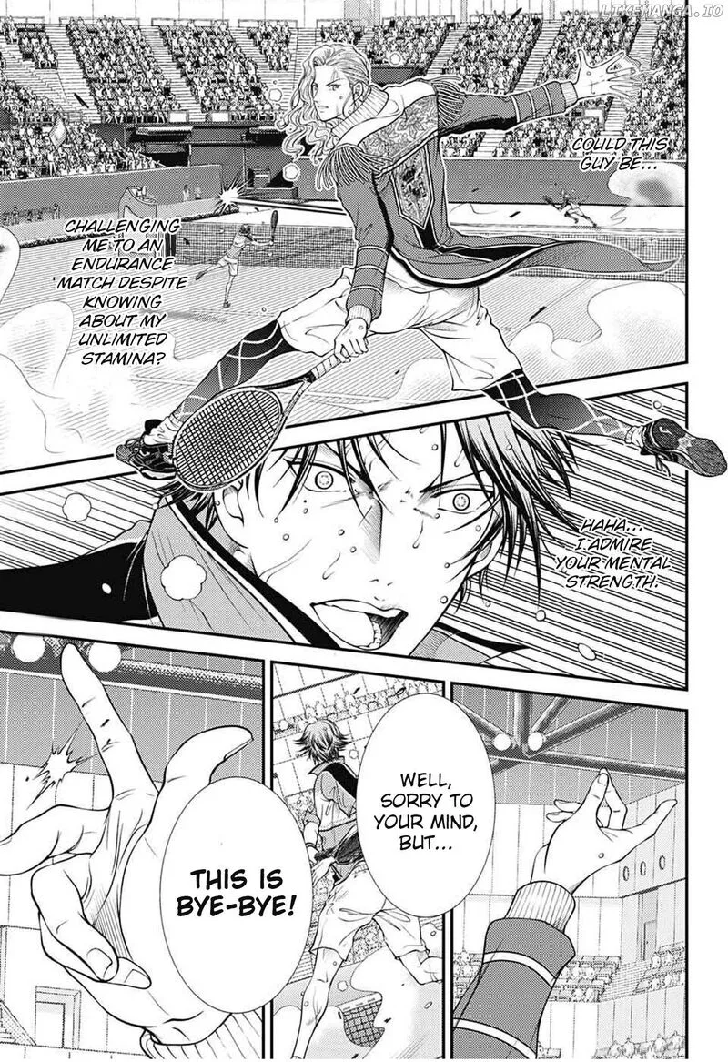 New Prince of Tennis Chapter 391 page 8