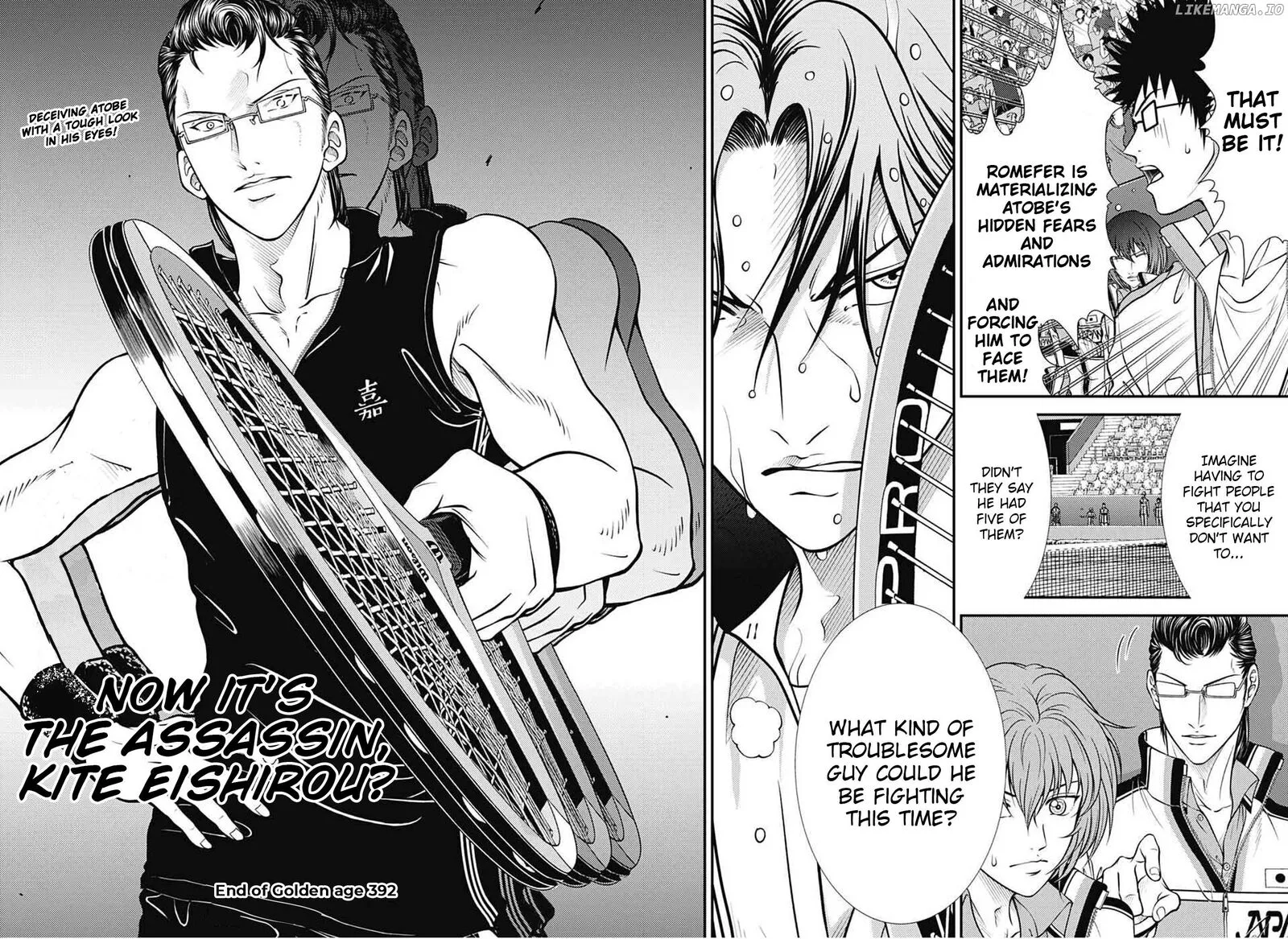 New Prince of Tennis Chapter 392 page 13
