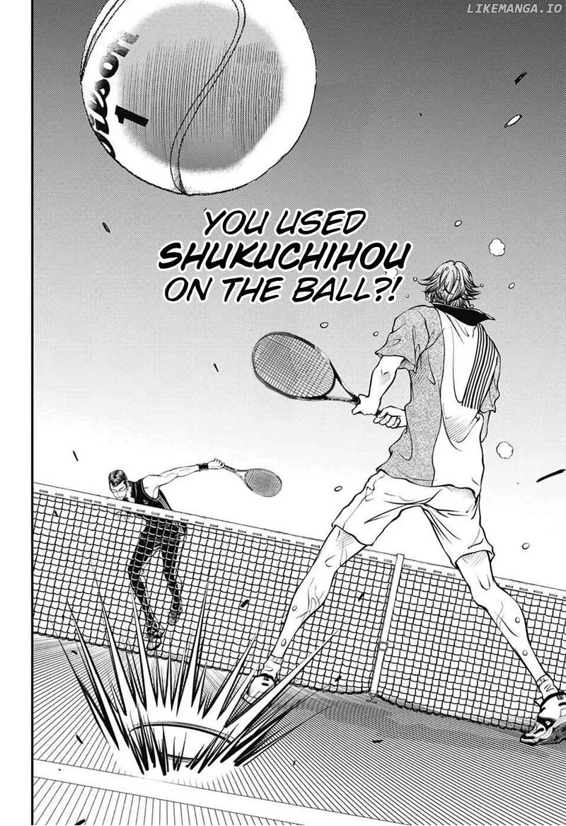 New Prince of Tennis Chapter 393 page 12