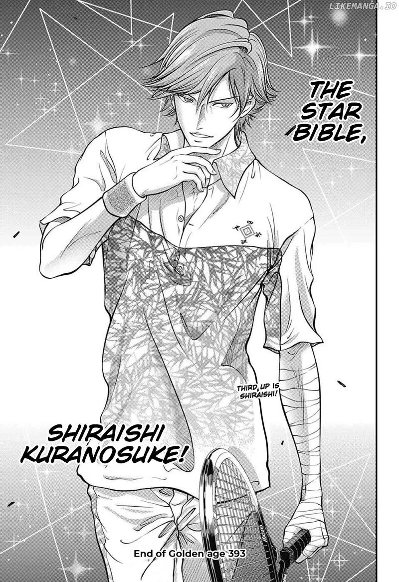 New Prince of Tennis Chapter 393 page 15