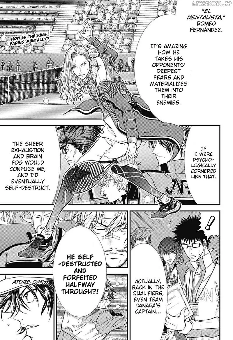 New Prince of Tennis Chapter 394 page 1