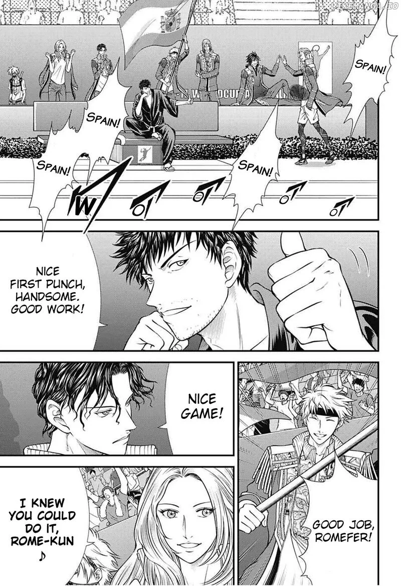 New Prince of Tennis Chapter 395 page 4