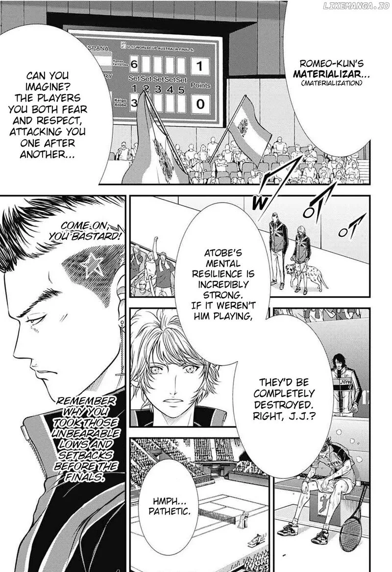 New Prince of Tennis Chapter 395 page 6