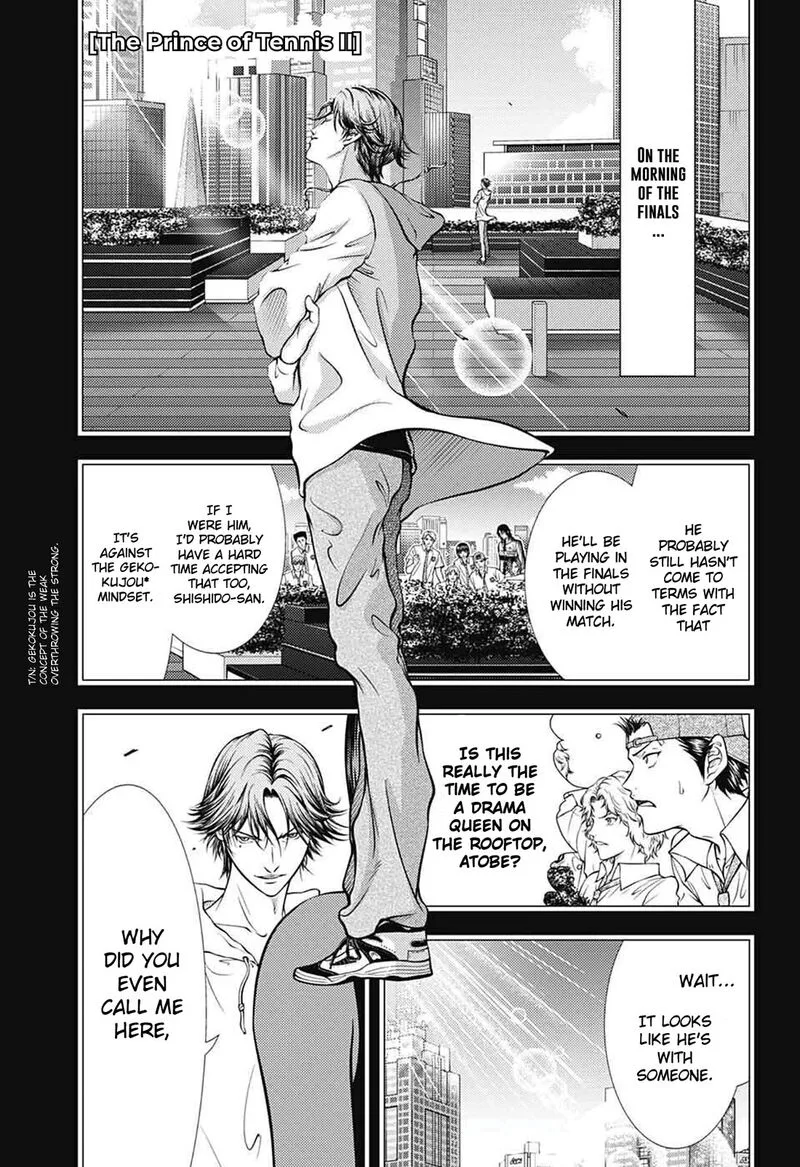 New Prince of Tennis Chapter 398 page 1