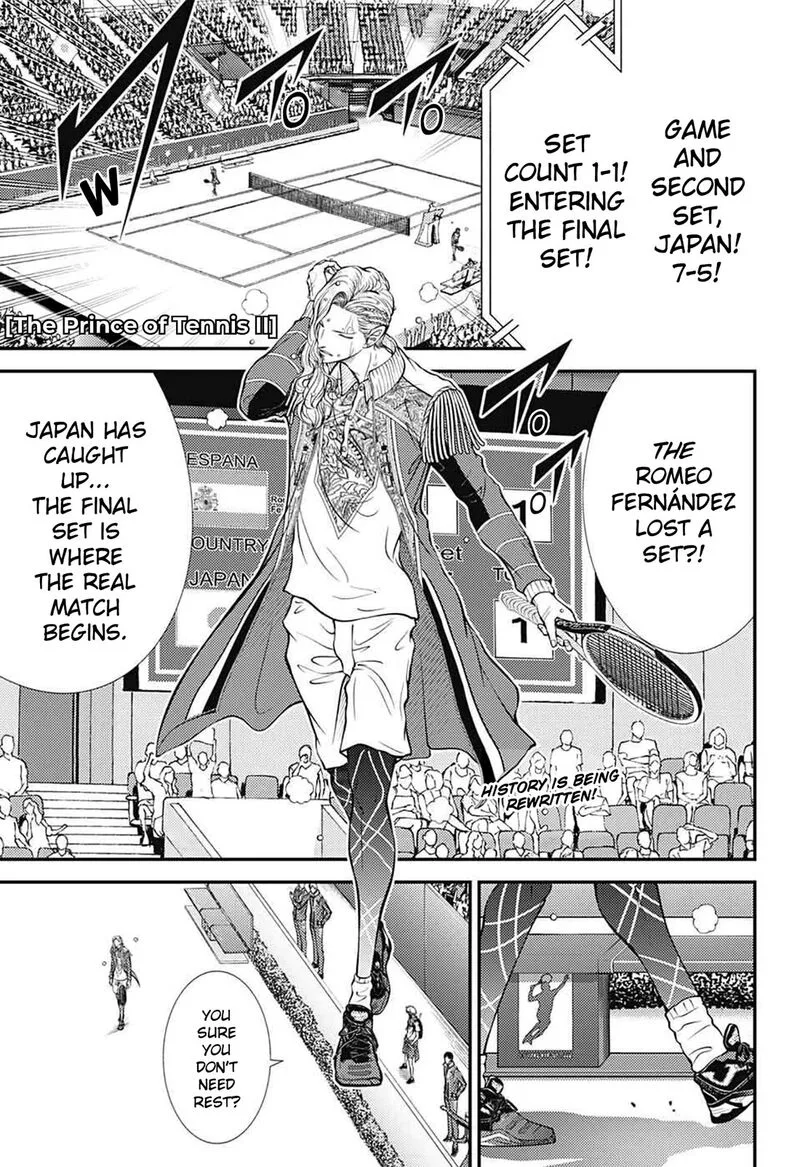 New Prince of Tennis Chapter 401 page 1