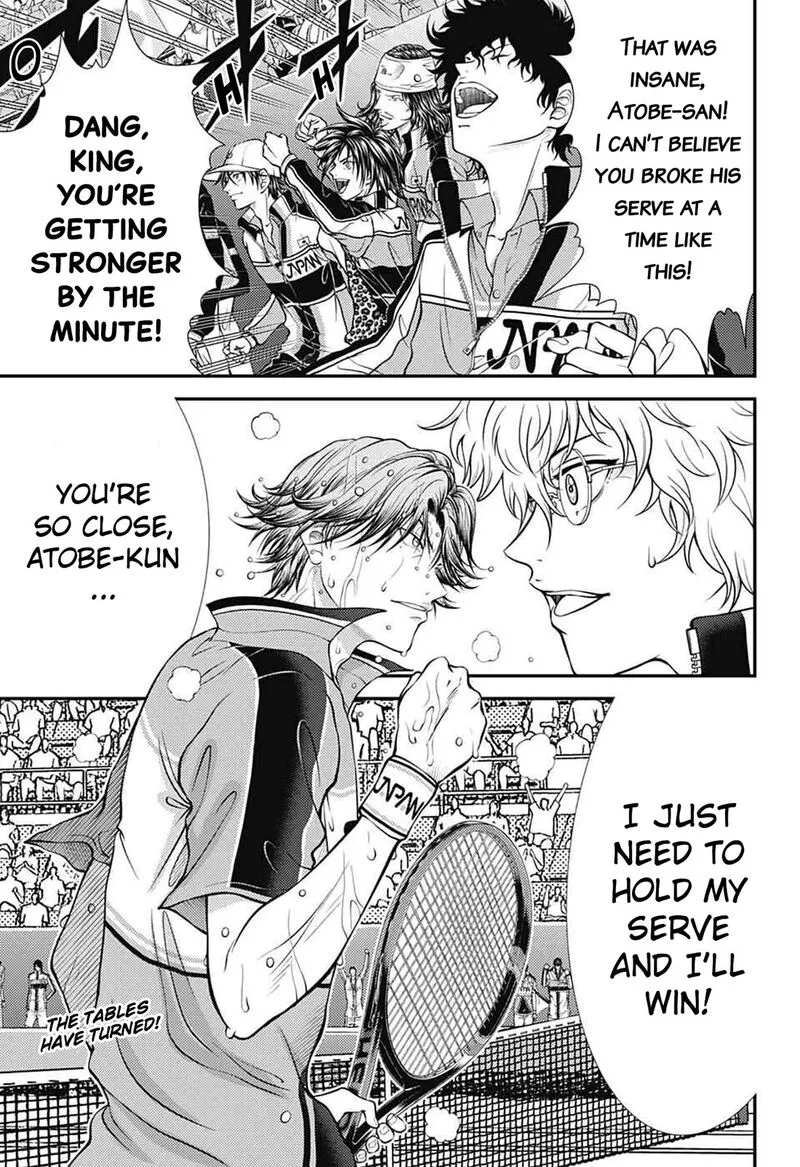 New Prince of Tennis Chapter 402 page 1