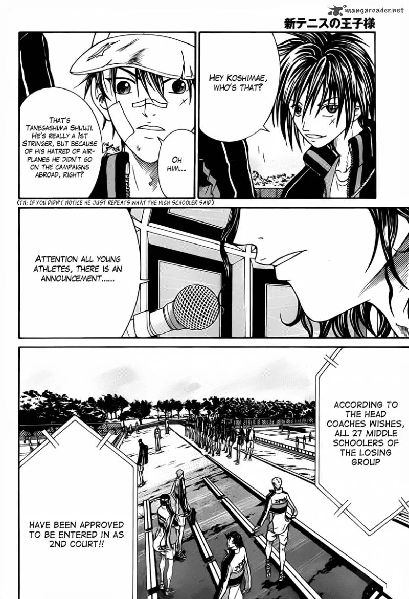 New Prince of Tennis Chapter 48 page 8