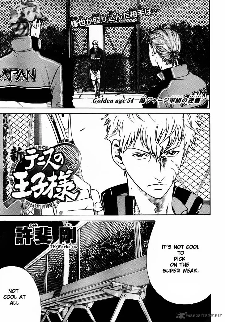 New Prince of Tennis Chapter 54 page 1