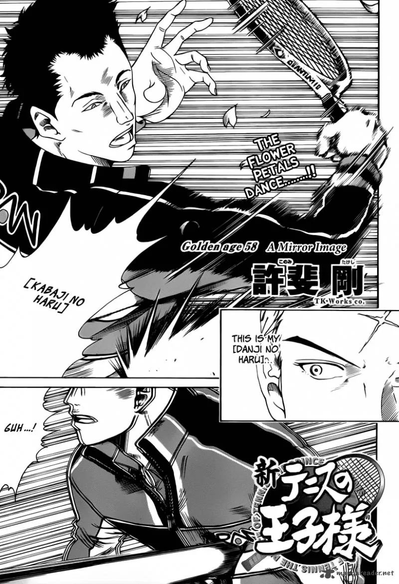New Prince of Tennis Chapter 58 page 1