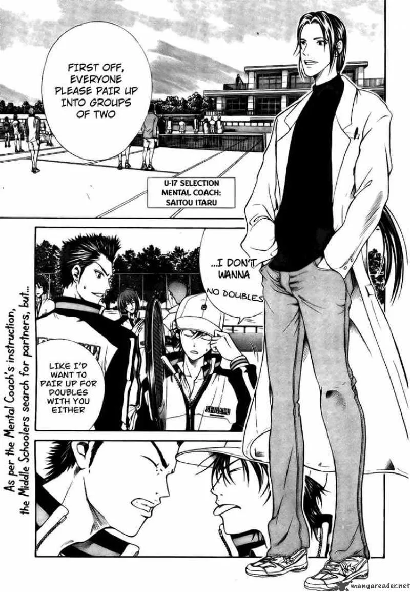 New Prince of Tennis Chapter 6 page 1