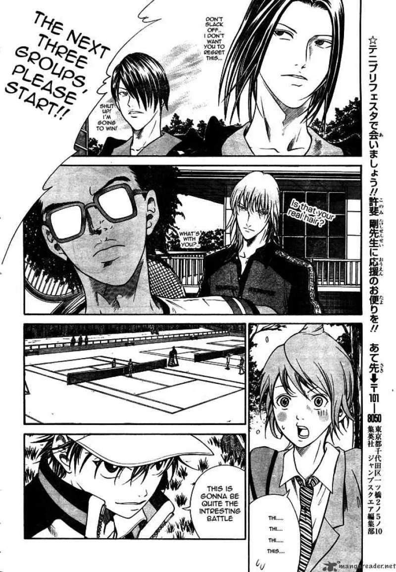 New Prince of Tennis Chapter 7 page 15