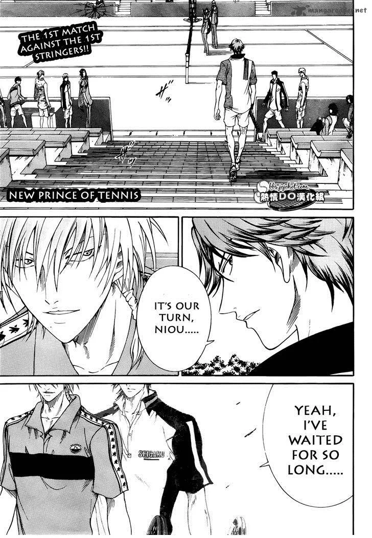 New Prince of Tennis Chapter 71 page 1