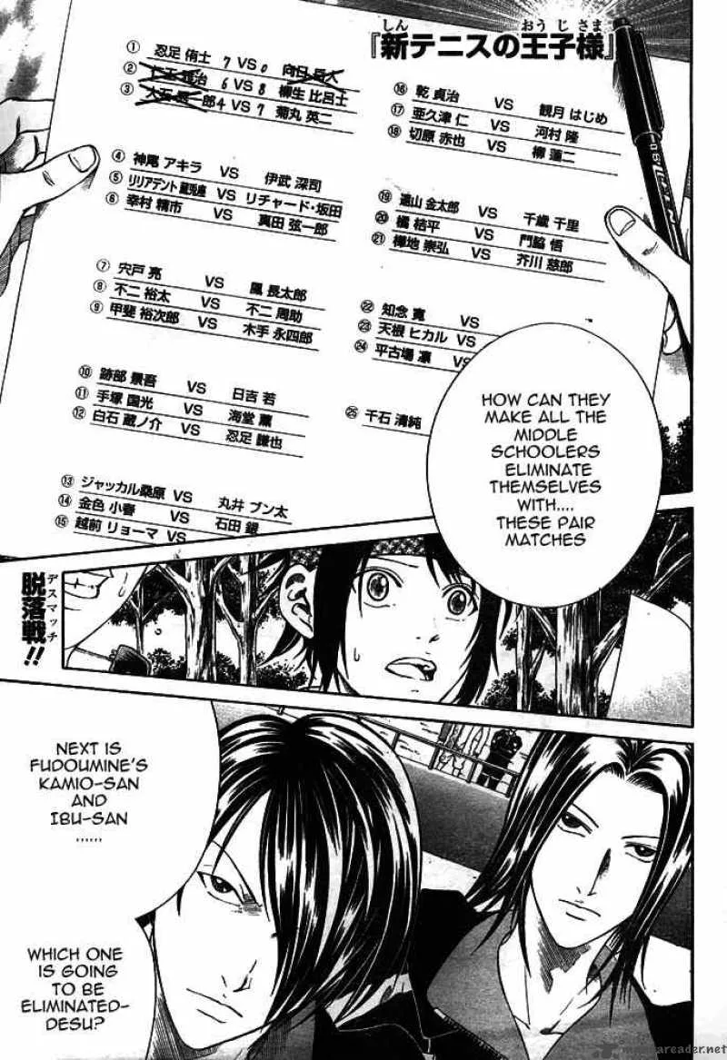 New Prince of Tennis Chapter 8 page 1