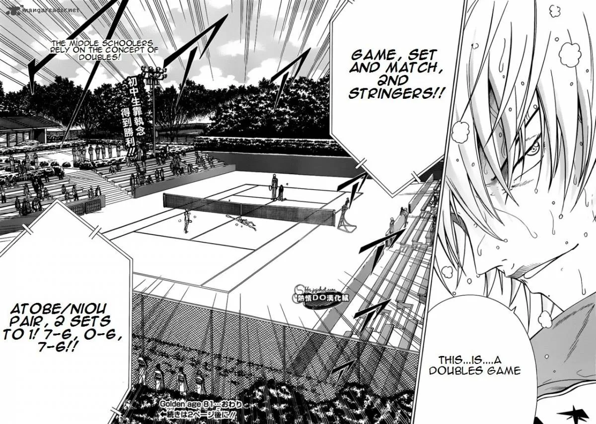 New Prince of Tennis Chapter 81 page 12