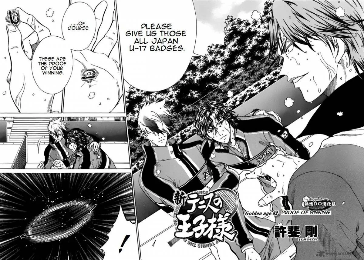 New Prince of Tennis Chapter 82 page 2