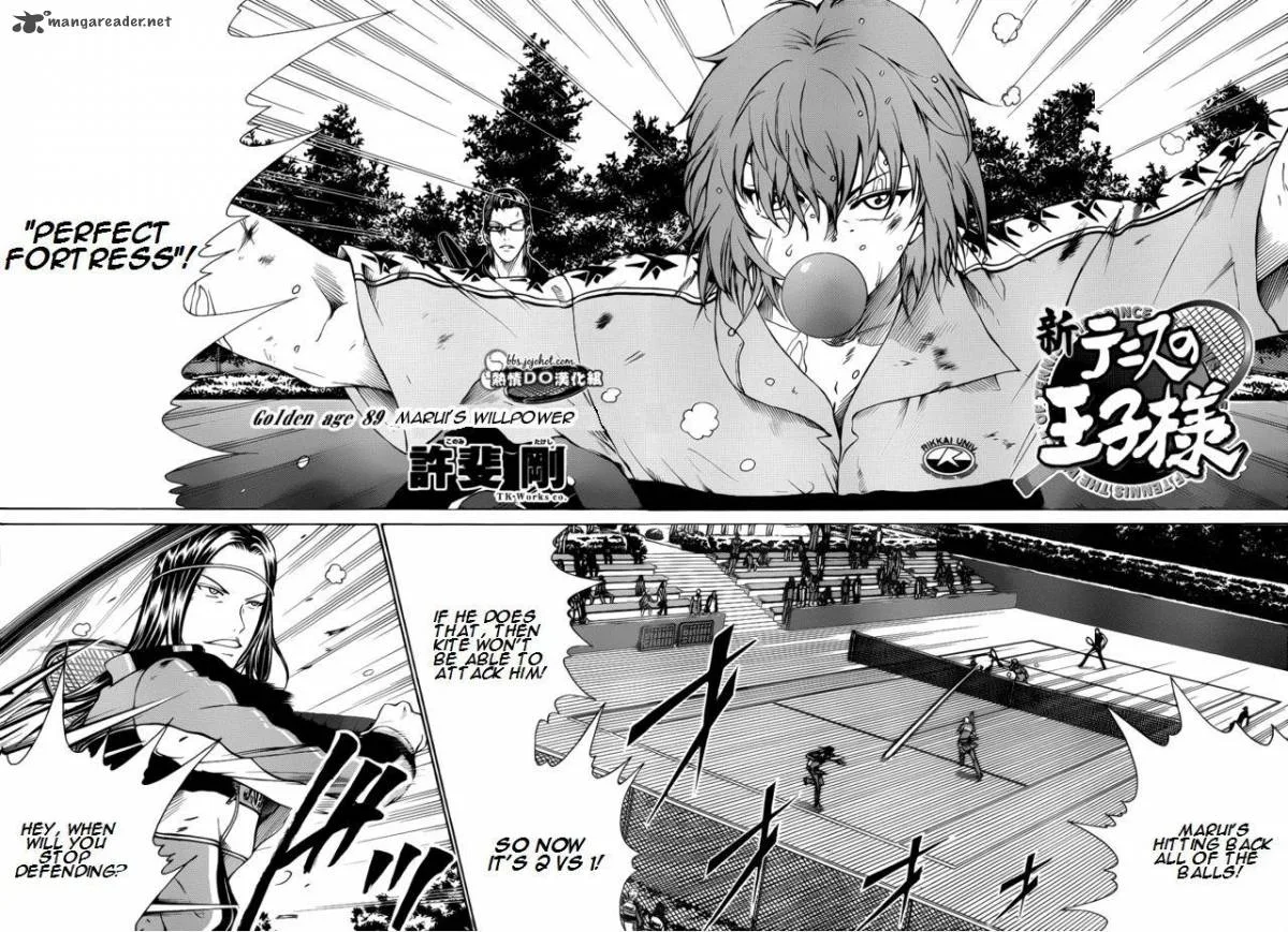 New Prince of Tennis Chapter 89 page 2