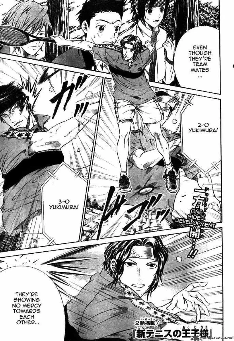 New Prince of Tennis Chapter 9 page 1