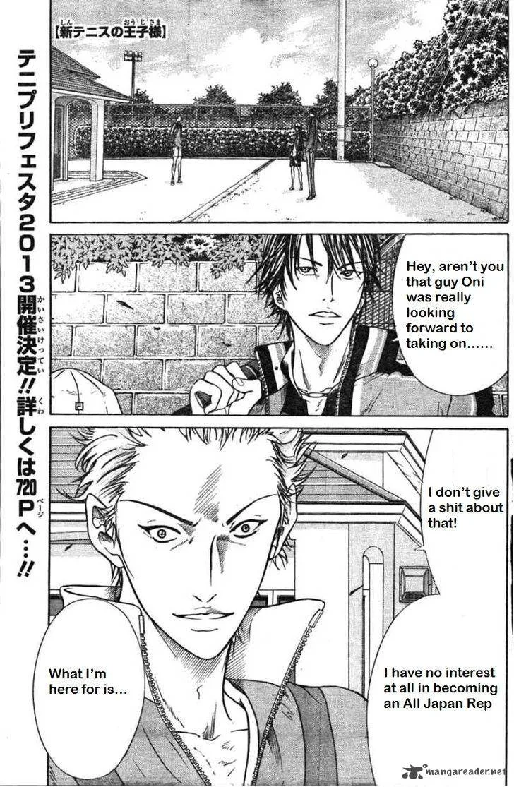 New Prince of Tennis Chapter 92 page 1