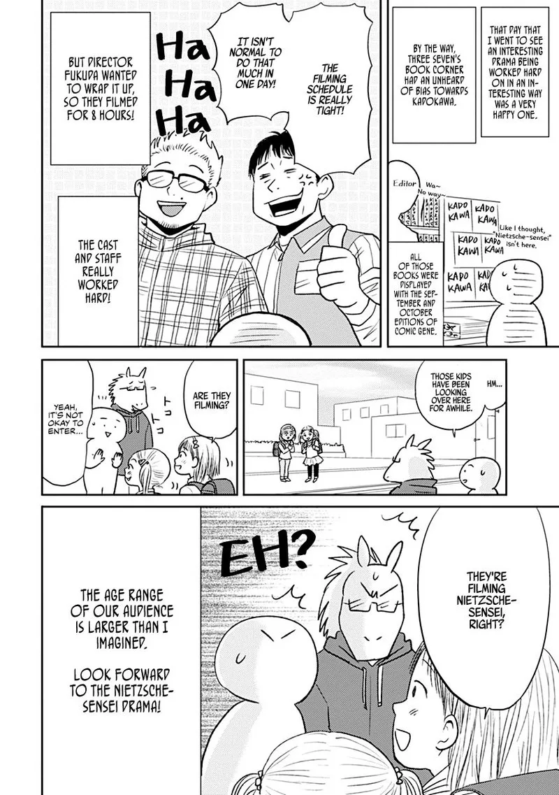 Nietzsche-sensei - Konbini ni, Satori Sedai no Shinjin ga Maiorita Chapter 29.5 page 4