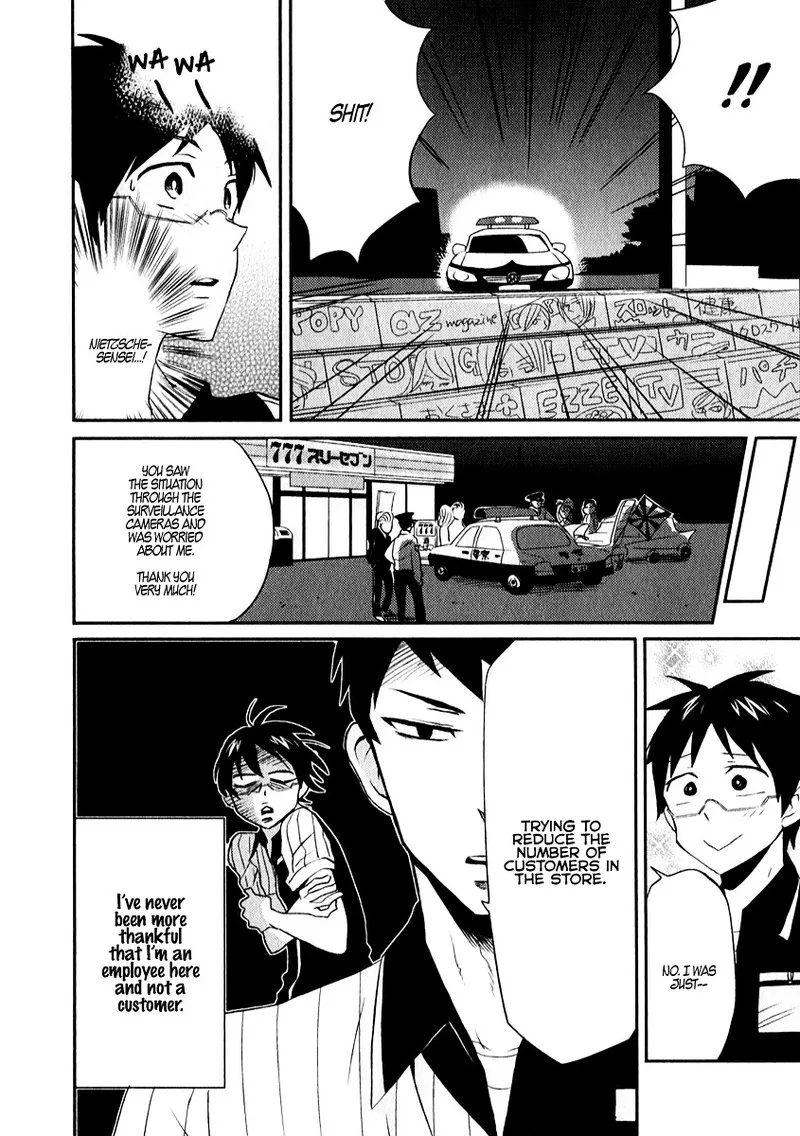 Nietzsche-sensei - Konbini ni, Satori Sedai no Shinjin ga Maiorita Chapter 3 page 16