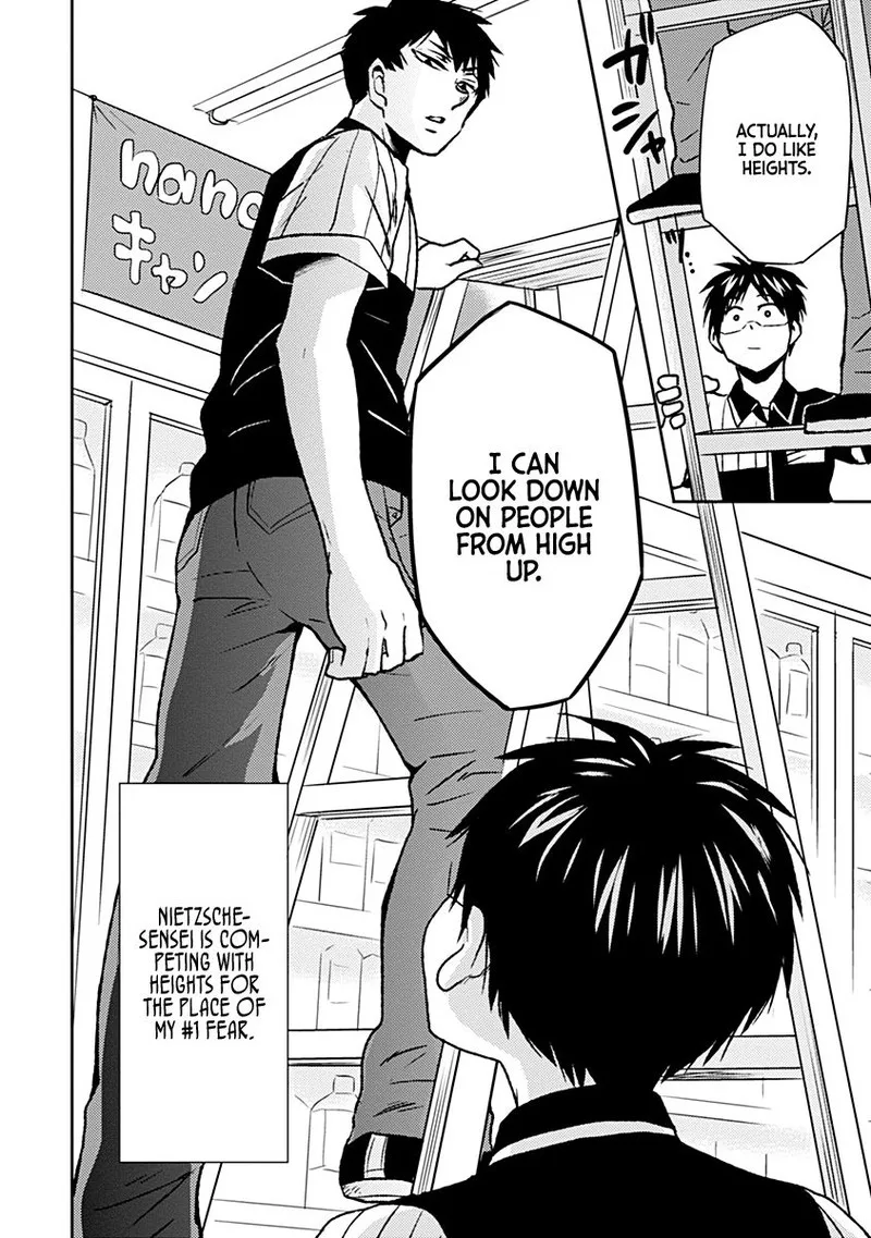 Nietzsche-sensei - Konbini ni, Satori Sedai no Shinjin ga Maiorita Chapter 32 page 2