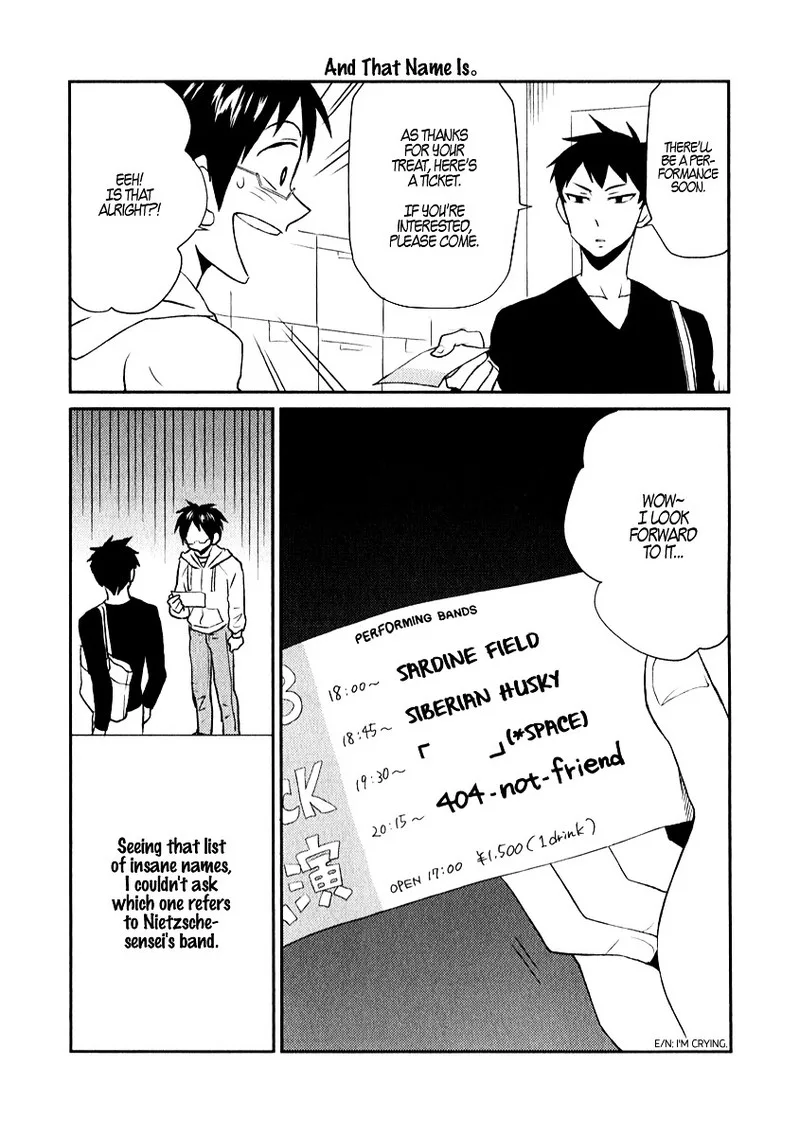 Nietzsche-sensei - Konbini ni, Satori Sedai no Shinjin ga Maiorita Chapter 4 page 10