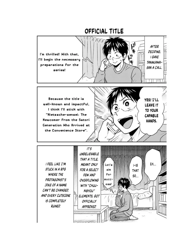 Nietzsche-sensei - Konbini ni, Satori Sedai no Shinjin ga Maiorita Chapter 59 page 20