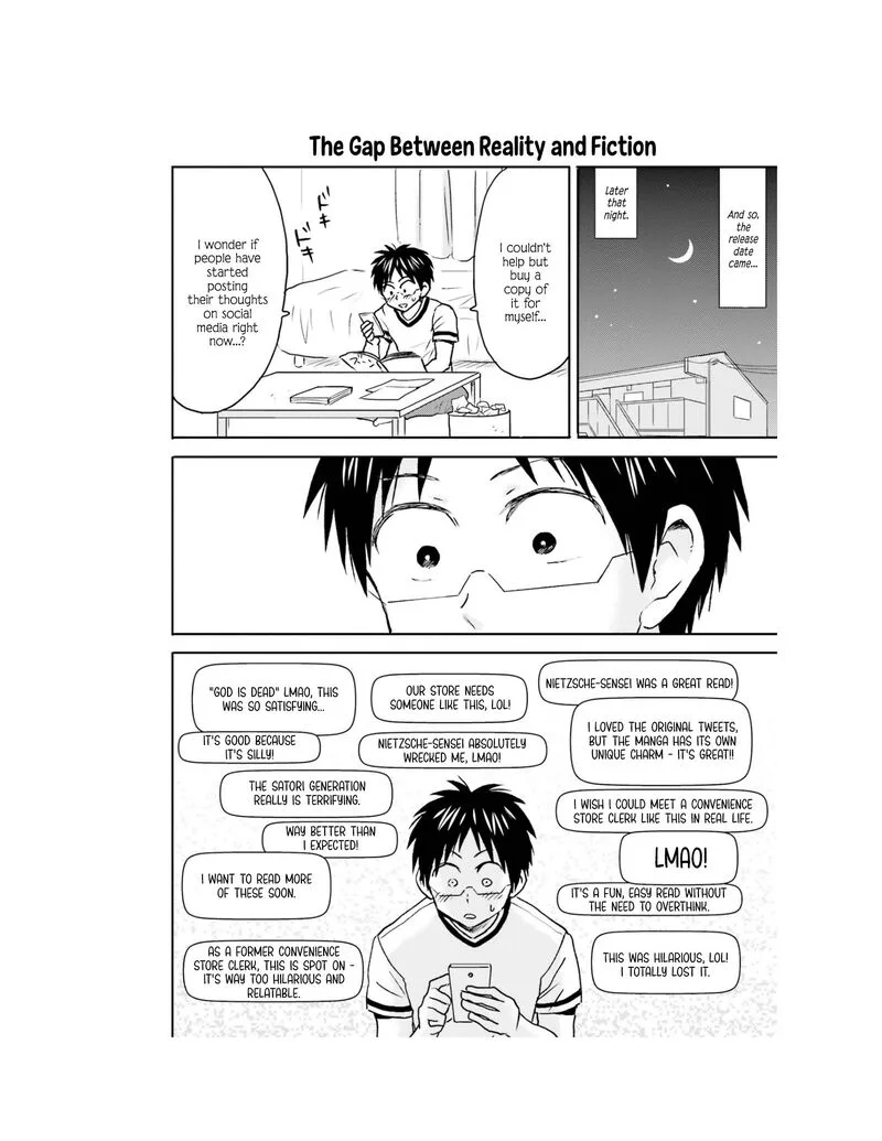Nietzsche-sensei - Konbini ni, Satori Sedai no Shinjin ga Maiorita Chapter 64 page 5