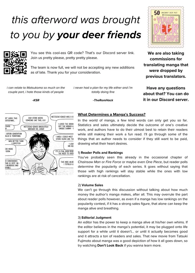 Nietzsche-sensei - Konbini ni, Satori Sedai no Shinjin ga Maiorita Chapter 64 page 35