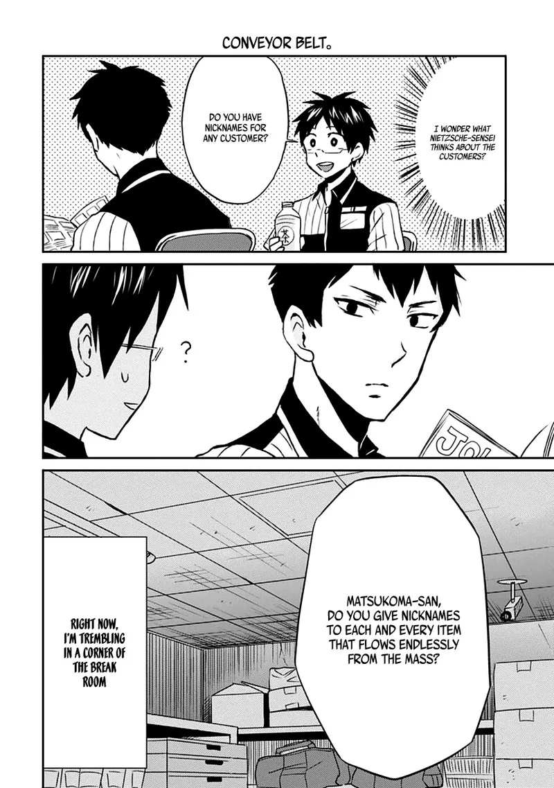 Nietzsche-sensei - Konbini ni, Satori Sedai no Shinjin ga Maiorita Chapter 7 page 12