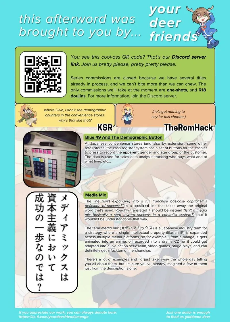Nietzsche-sensei - Konbini ni, Satori Sedai no Shinjin ga Maiorita Chapter 74 page 22