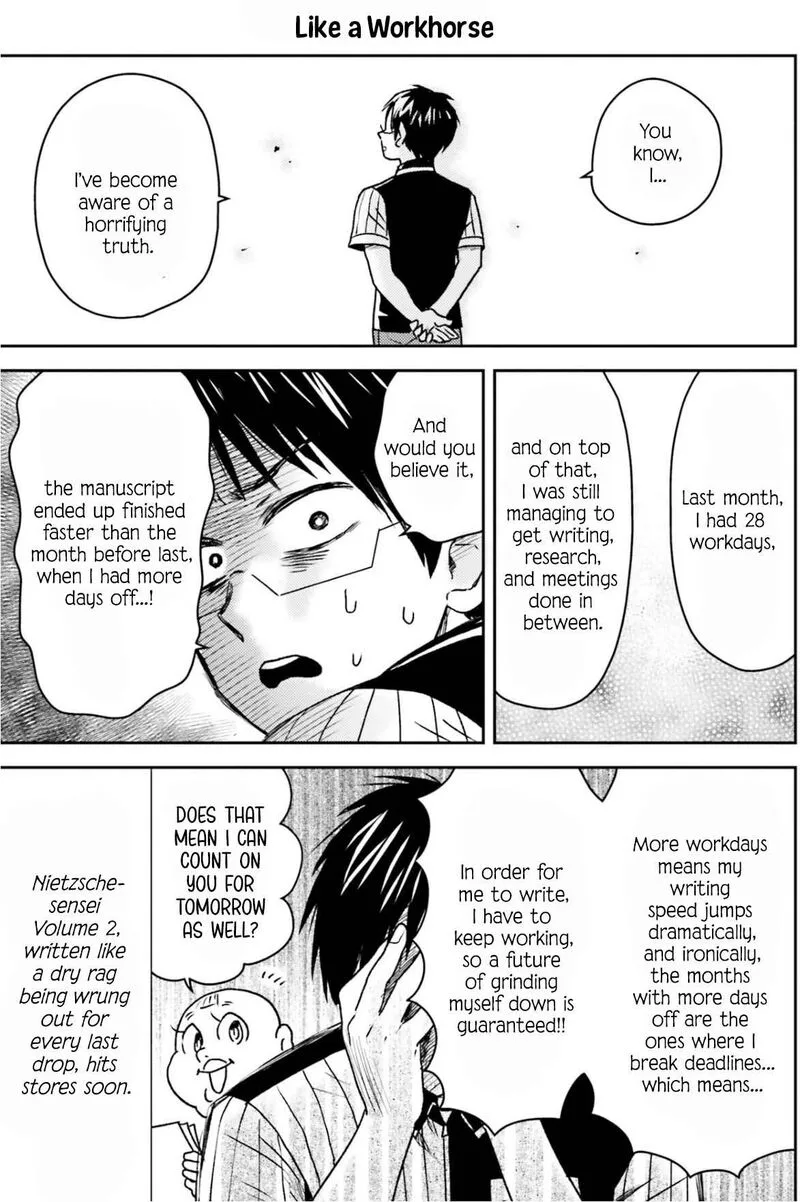 Nietzsche-sensei - Konbini ni, Satori Sedai no Shinjin ga Maiorita Chapter 81 page 22