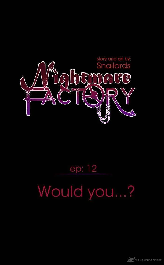 Nightmare Factory Chapter 12 page 1
