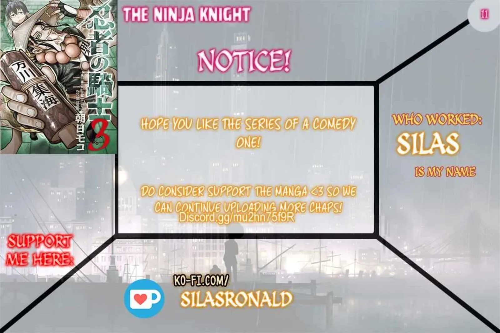 Ninja no Kishi Chapter 11 page 1