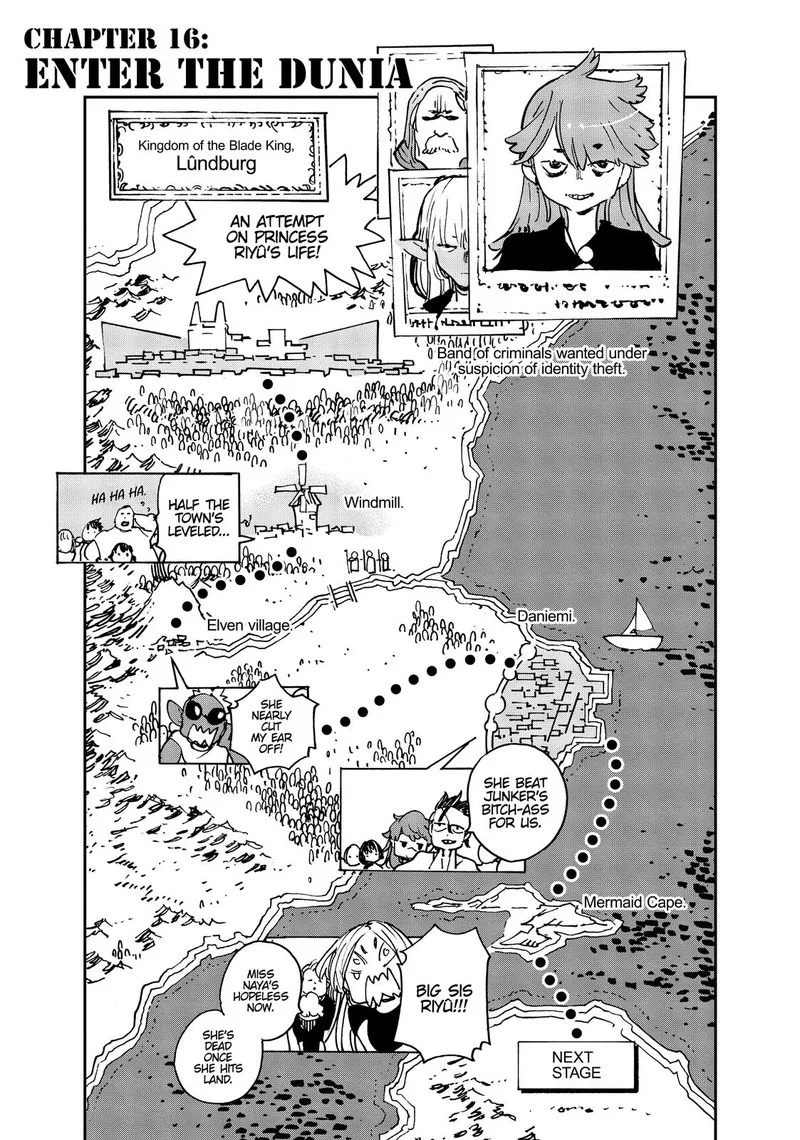 Ninkyou Tensei: Isekai no Yakuzahime Chapter 16 page 1